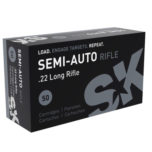 SK Semi-Auto Rifle .22 LR Ammunition