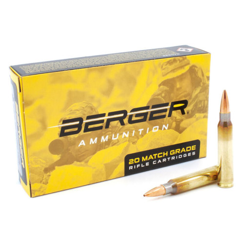 Berger .223 77 Gr OTM Ammunition (20 Ct)