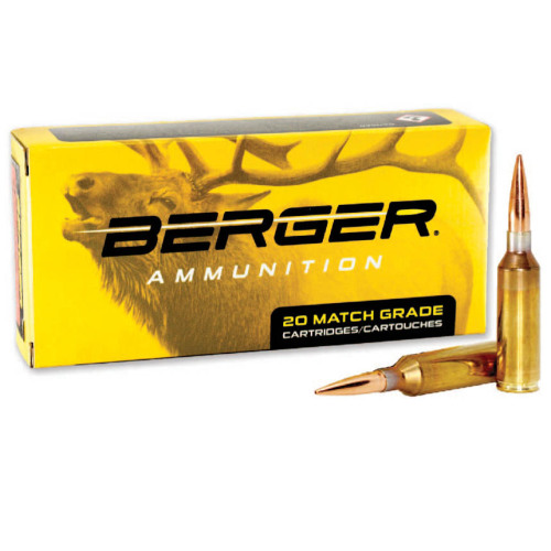 Berger 6.5 PRC 156 Gr Elite Hunter Ammunition