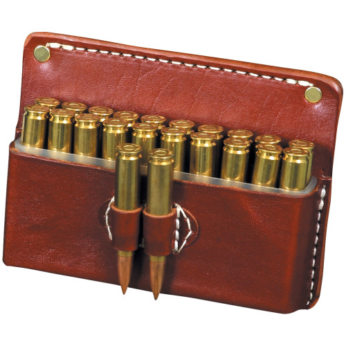 Details about   Tourbon Retro Leather Slide Cartridges Holder Ammo fit 308/30-06 Magnum Caliber 
