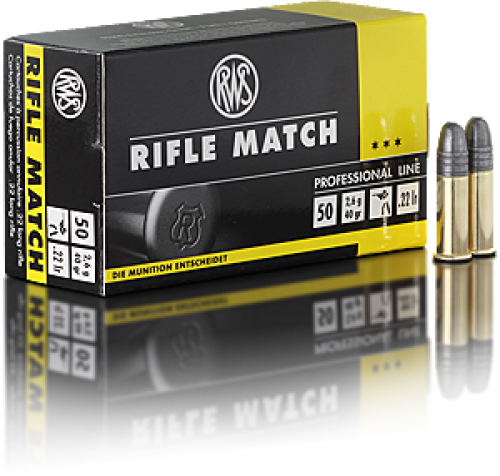 RWS .22 LR Rifle Match Ammunition