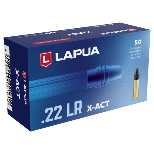 Lapua X-ACT .22 LR Ammunition